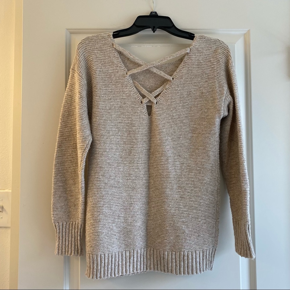 Tan American Eagle Sweater